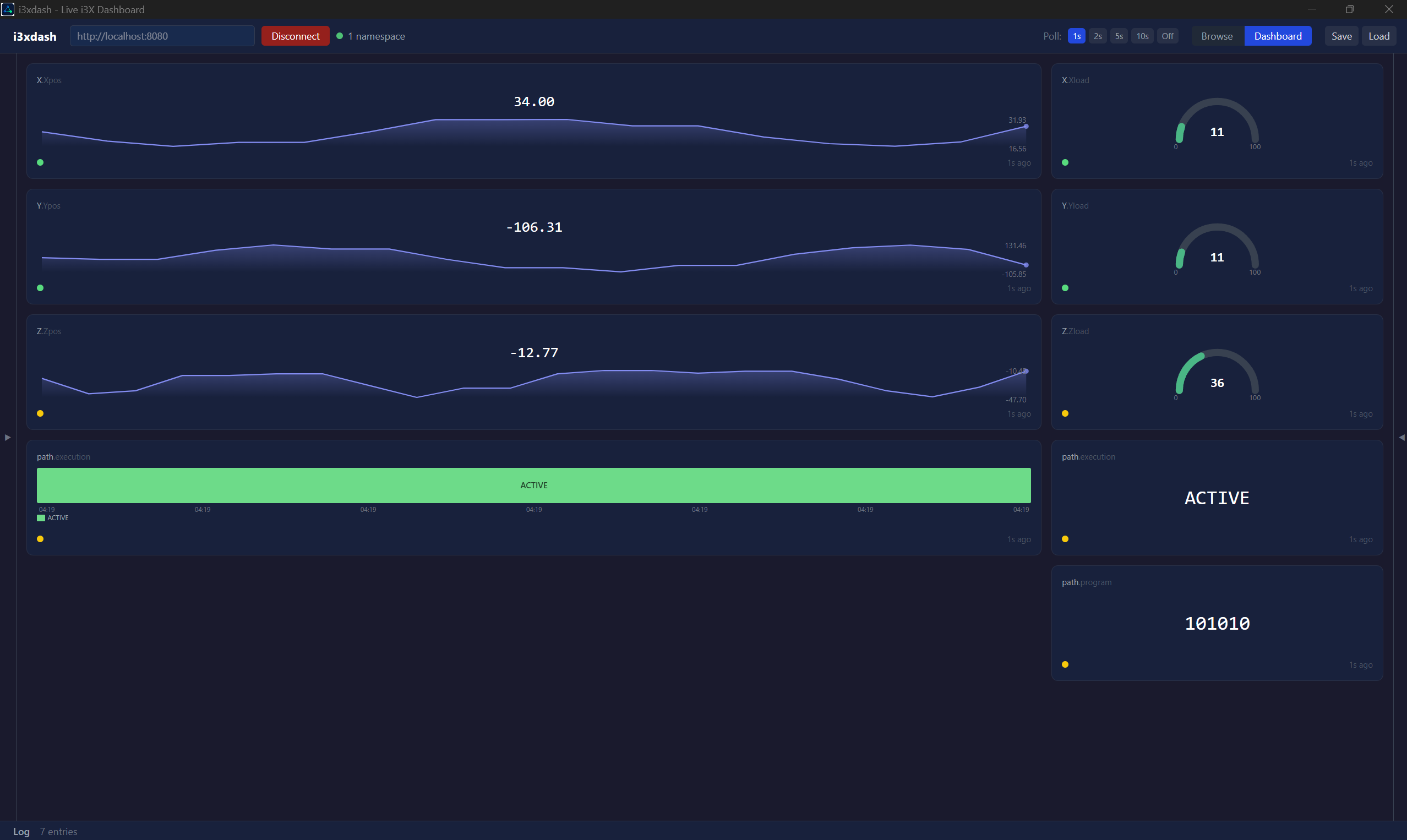 i3xdash desktop application